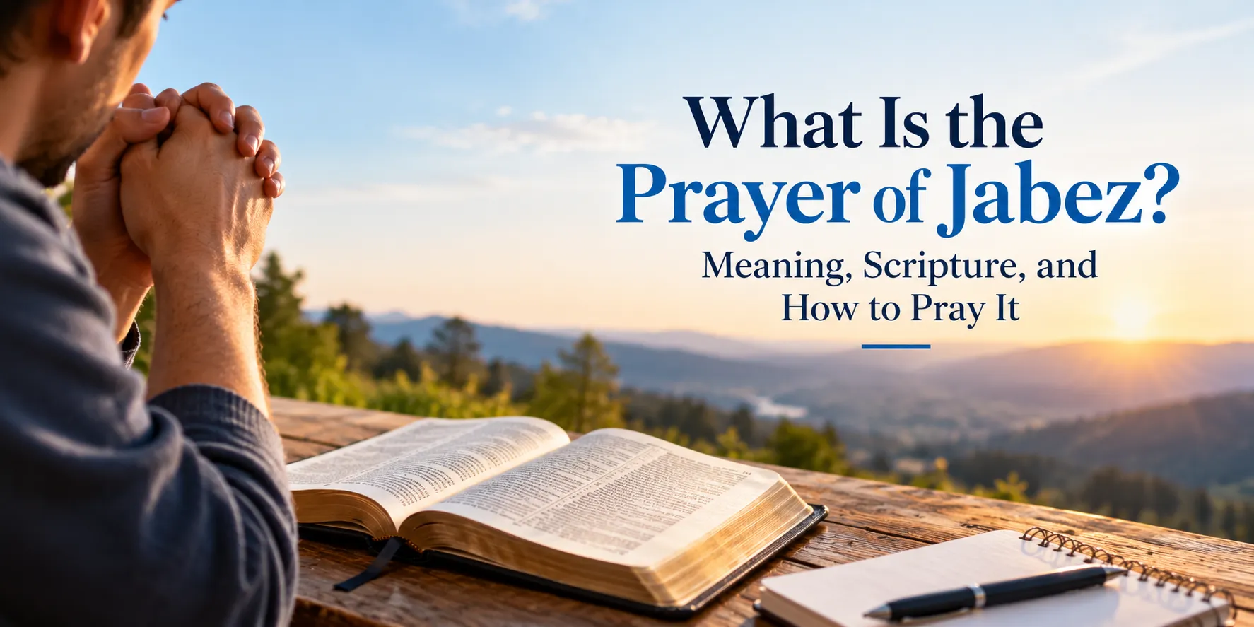 Prayer of Jabez at Sunrise