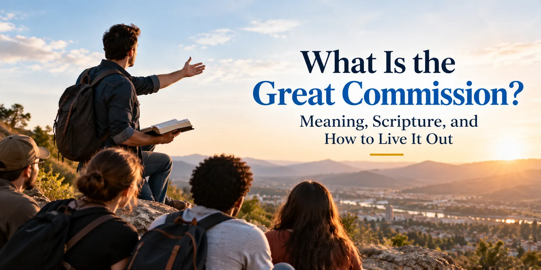 The Great Commission at Sunrise