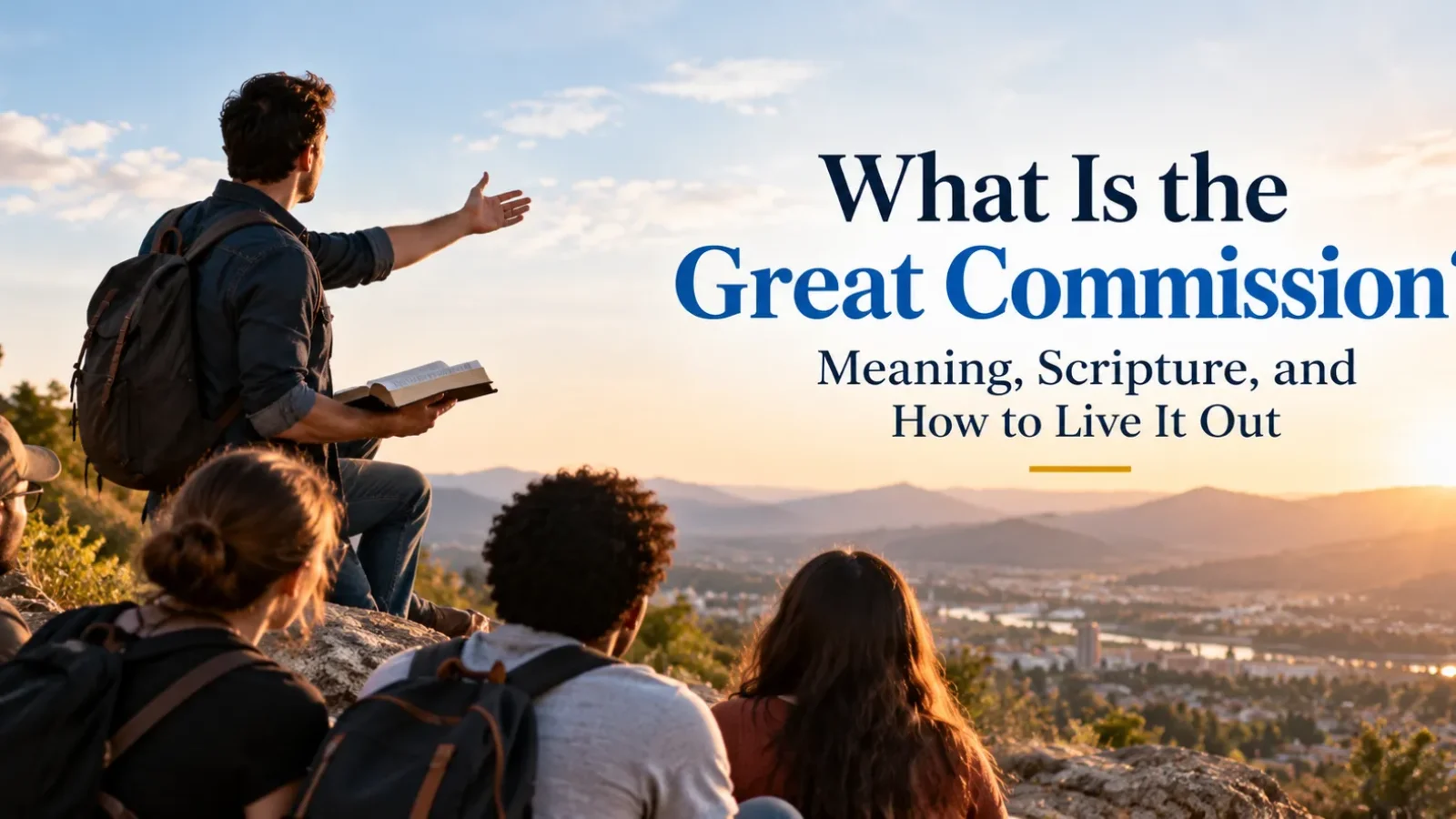 The Great Commission at Sunrise